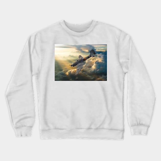 Dive Dive Dive !! Crewneck Sweatshirt by SteveWard